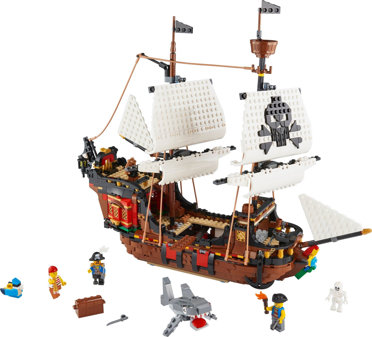 31109 LEGO Creator: 3 in 1 Pirate Ship (Certified Complete) product image 2, provided for visual reference and product