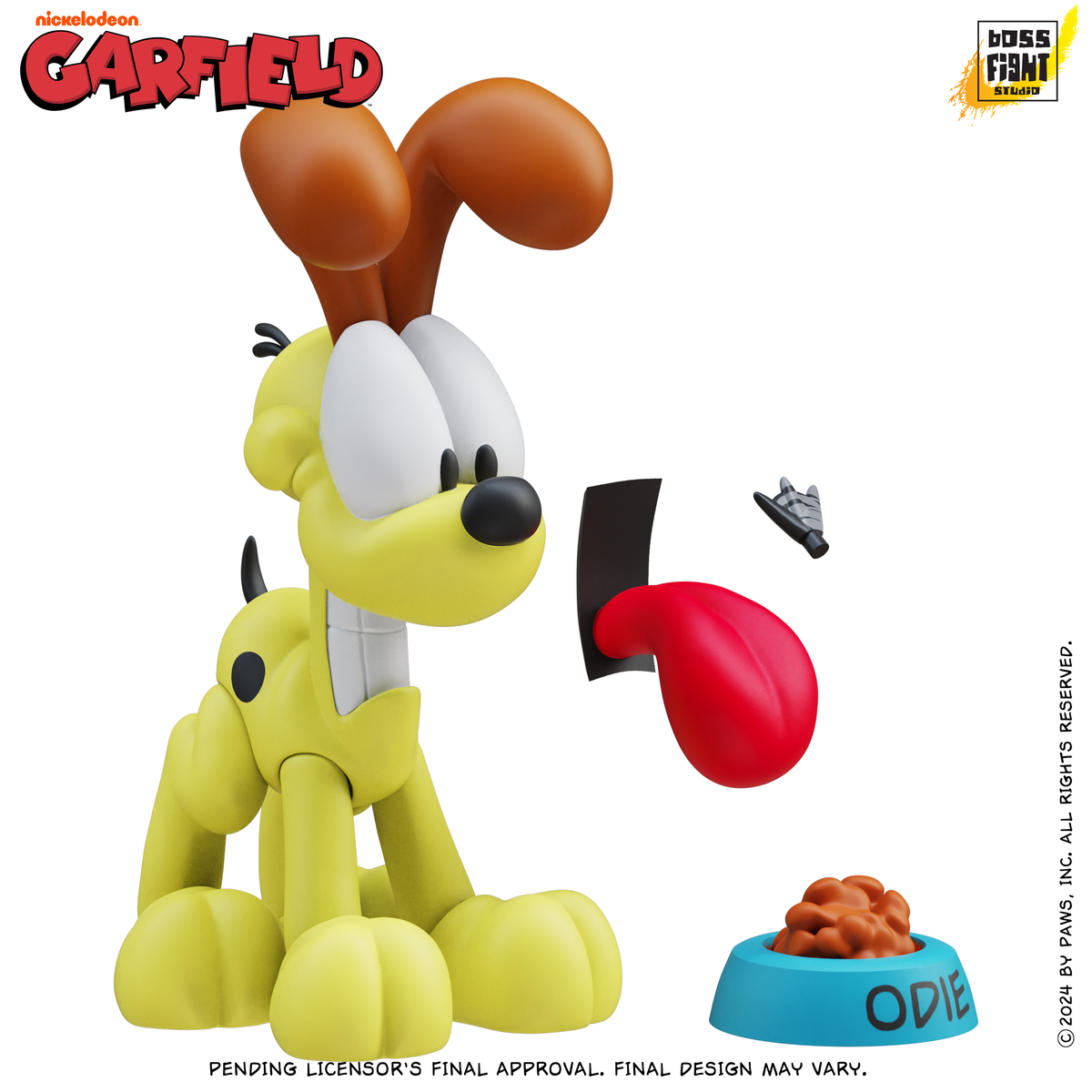 Odie With Food Bowl (Garfield, Boss Fight Studios) product image 7, provided for visual reference and product detail review