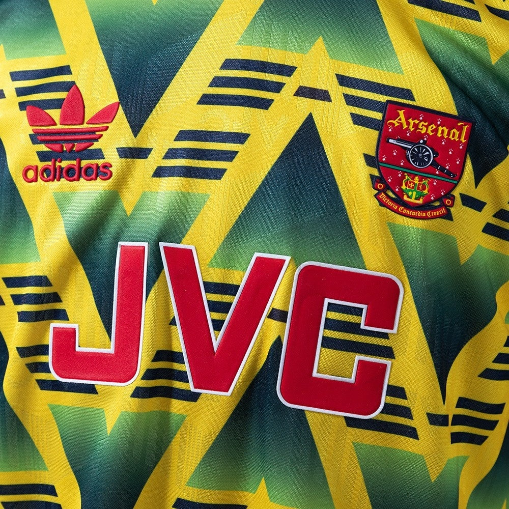 Arsenal Jersey 1991-93 Away Retro Football Kit Long Sleeves product image 6