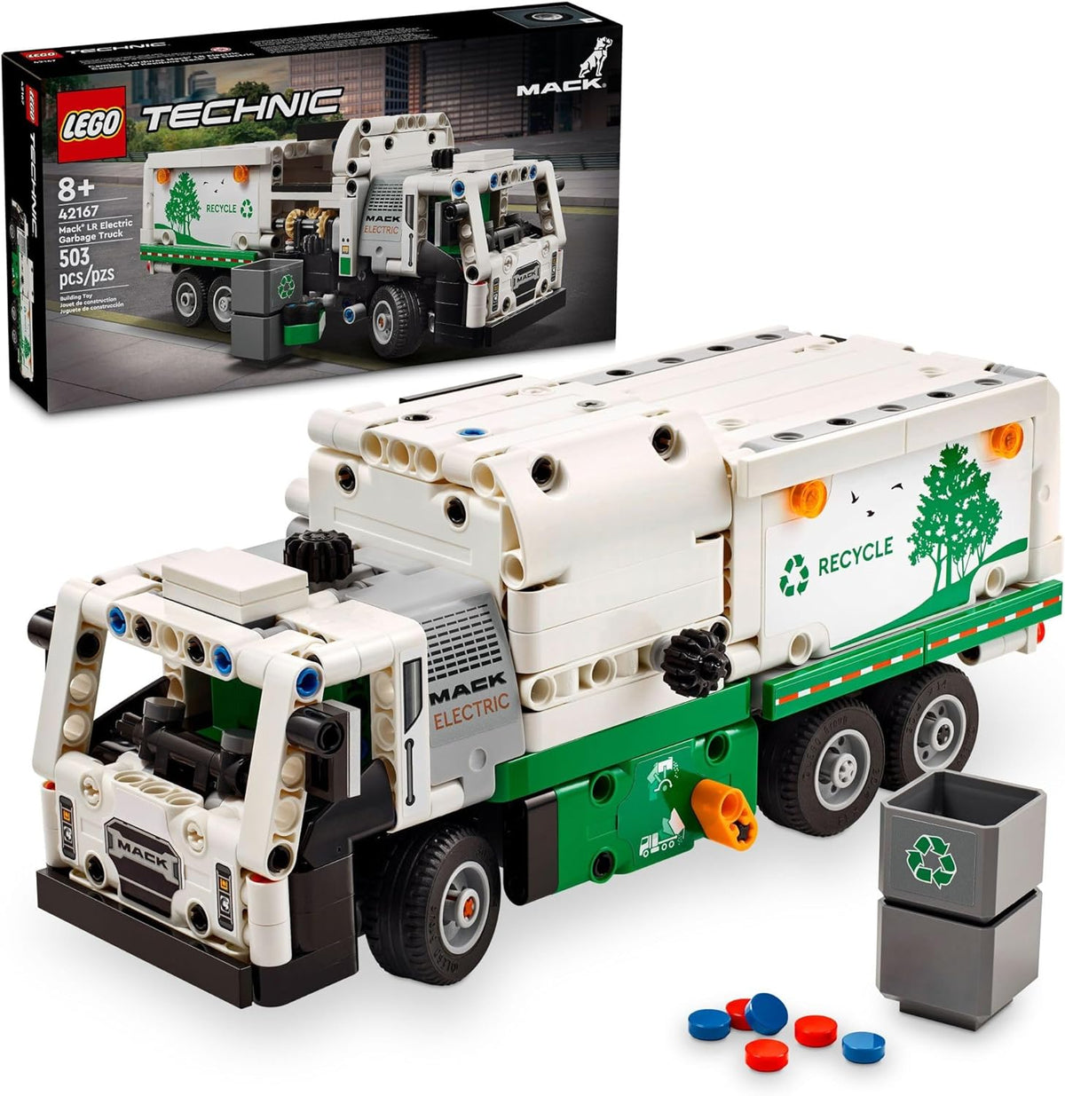 42167 Mack® LR Electric Garbage Truck (Certified Complete) product image 1, provided for visual reference and product detail