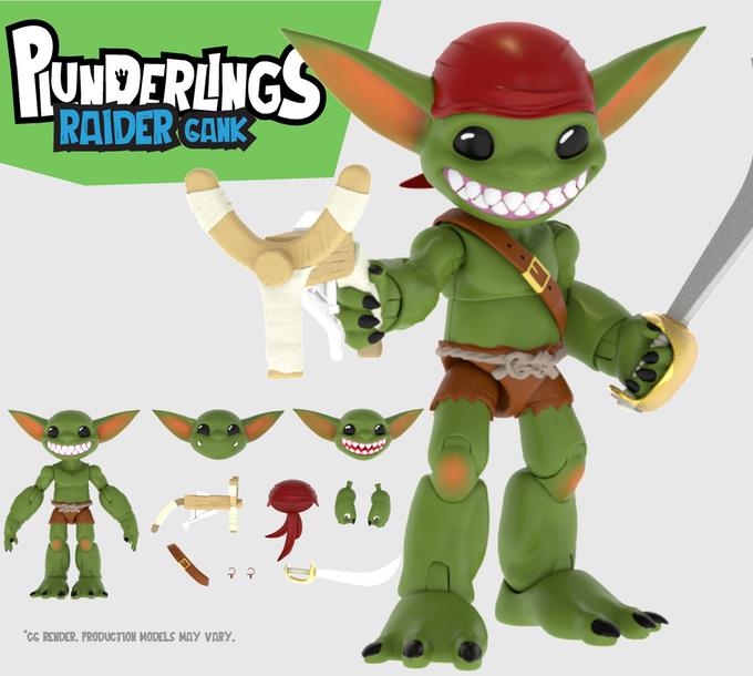 Raider Gank (Plunderlings, Lone Coconut) product image 1, provided for visual reference and product detail review