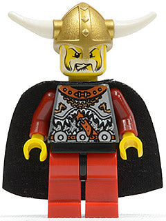 VIK005 Viking Warrior 5a, Viking King - Black Cape