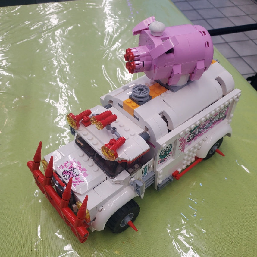 80009 LEGO Monkie Kid: Pigsy's Food Truck (Retired) (Previously Owned) product image 1, provided for visual reference and