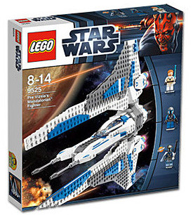 9525 LEGO Star Wars: Pre Vizsla's Mandalorian Fighter (Retired) (Certified Complete) product image 1, provided for visual