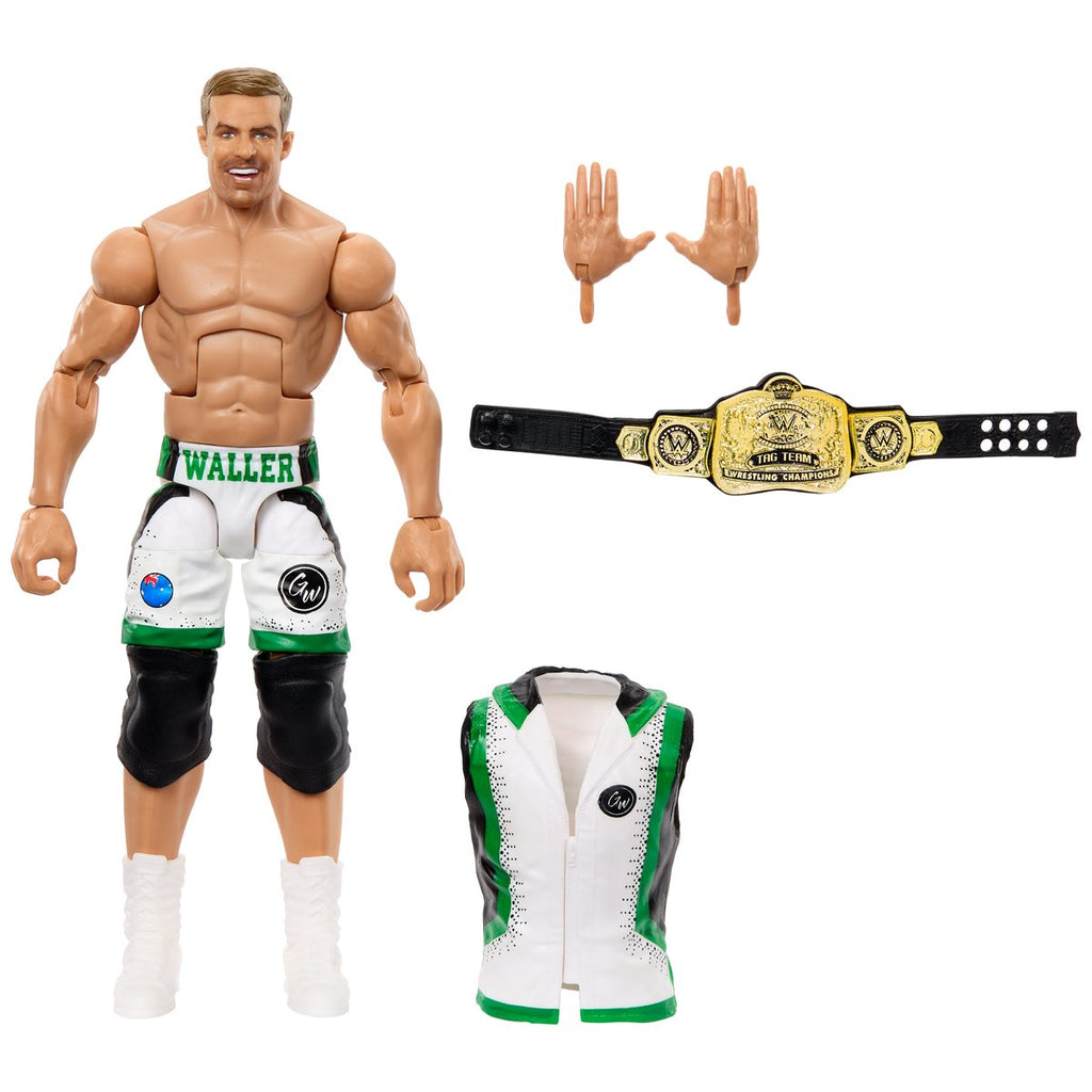 Greyson Waller (WWE Elite 117, Mattel) SEALED product image 2, provided for visual reference and product detail review