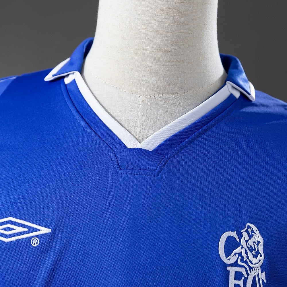 Chelsea Jersey 2001-03 Home Retro Football Kit product image 8