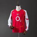 Arsenal Jersey 2004-05 Home Retro Football Kit Long Sleeves product image 1
