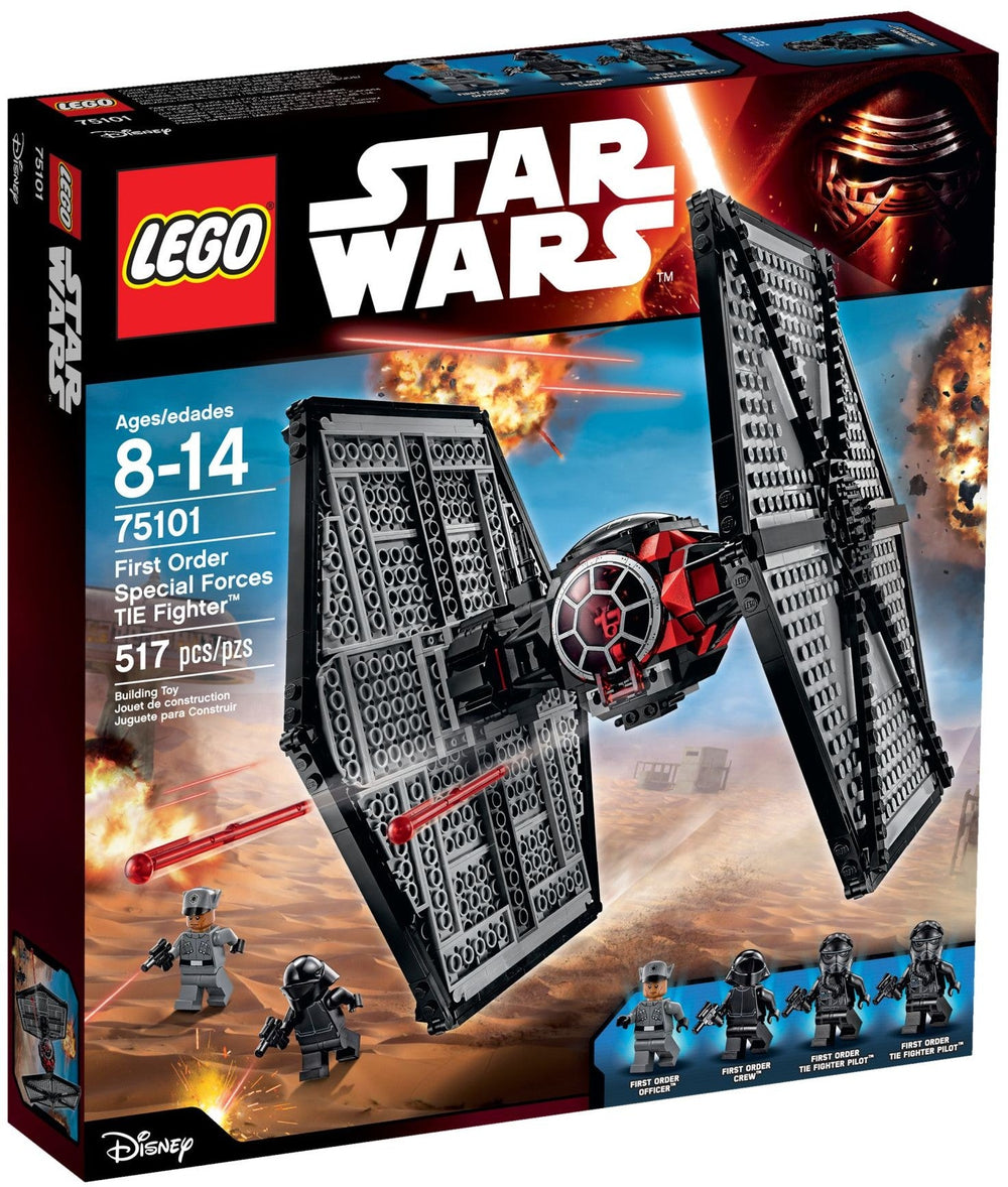75101 First Order Special Forces TIE Fighter (New Sealed) (Retired)