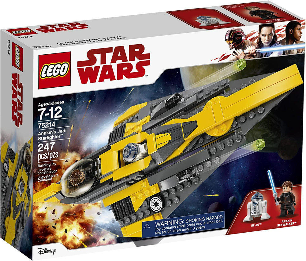 75214 LEGO Star Wars: Anakin's Starfighter (Retired) (New Sealed)