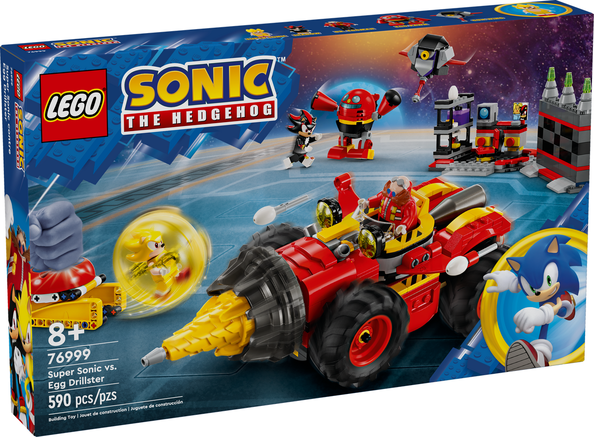 76999 LEGO Sonic: Super Sonic vs. Egg Drillster product image 3, provided for visual reference and product detail review