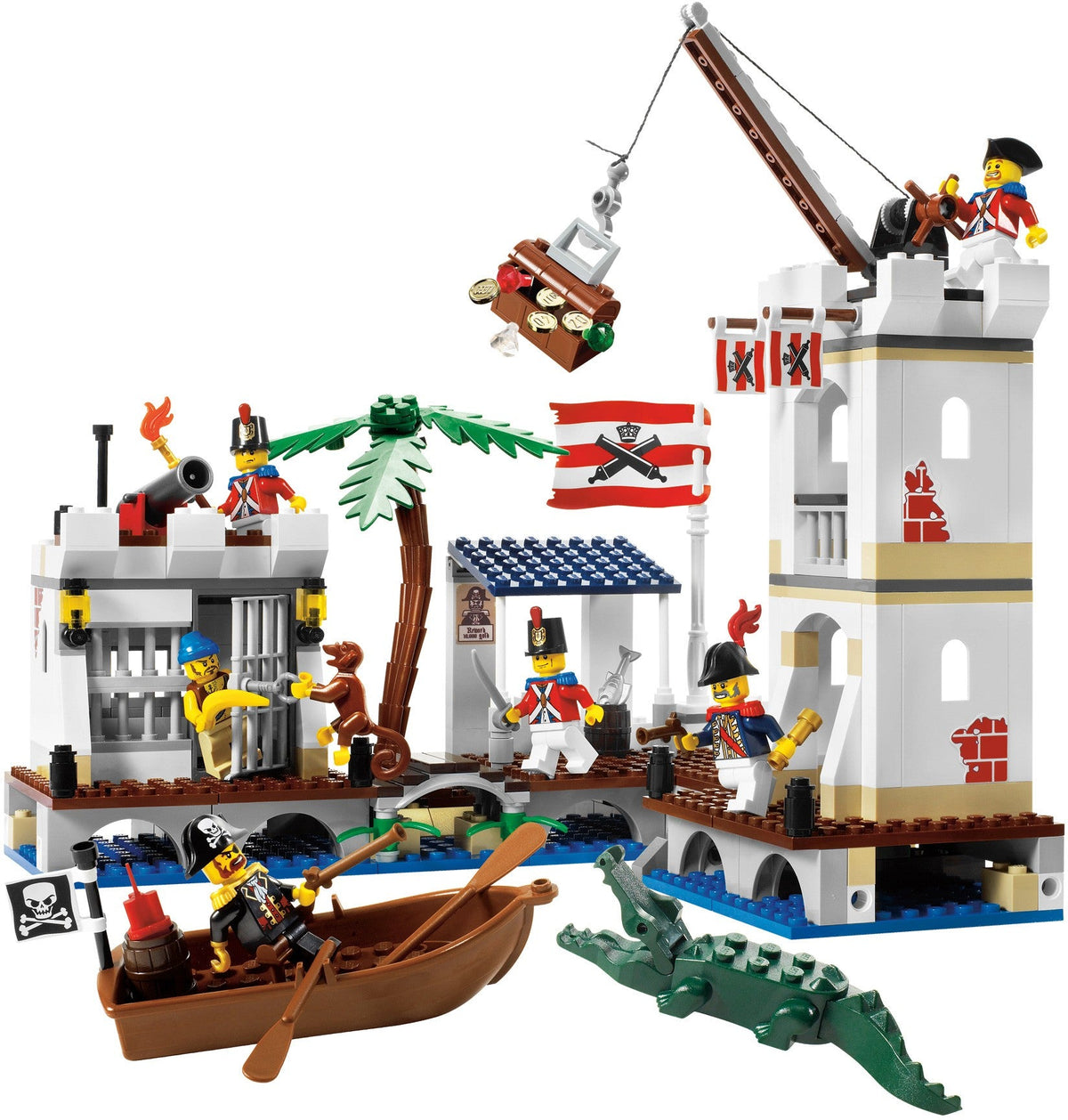6242 Soldiers' Fort (Retired) (New Sealed) product image 2, provided for visual reference and product detail review
