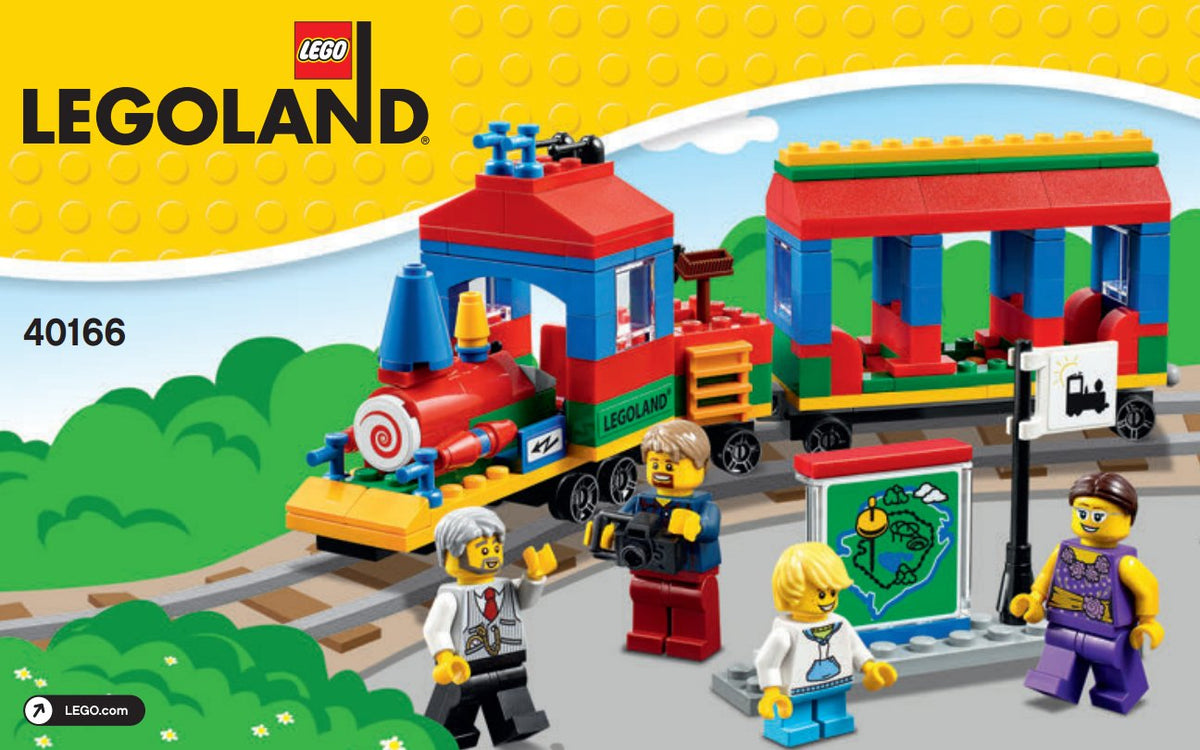 40166 LEGOLAND Train (Retired) (New Sealed) product image 1, provided for visual reference and product detail review