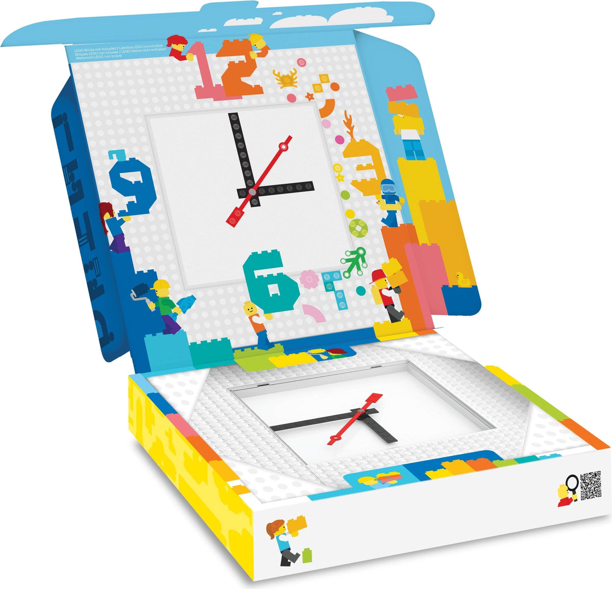 ST00320 Santoki LEGO® MOC Wall Clock product image 3, provided for visual reference and product detail review