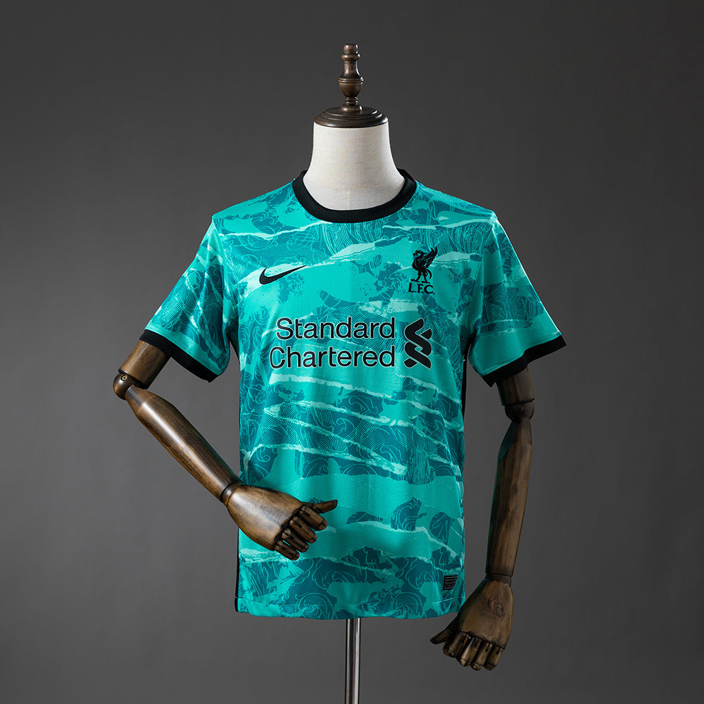 Liverpool Away Jersey 2020-21 Retro Football Kit Soccer product image 1