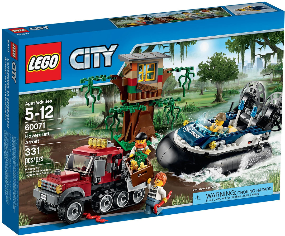 60071 LEGO City: Hovercraft Arrest (Retired) (Certified Complete) product image 2, provided for visual reference and product