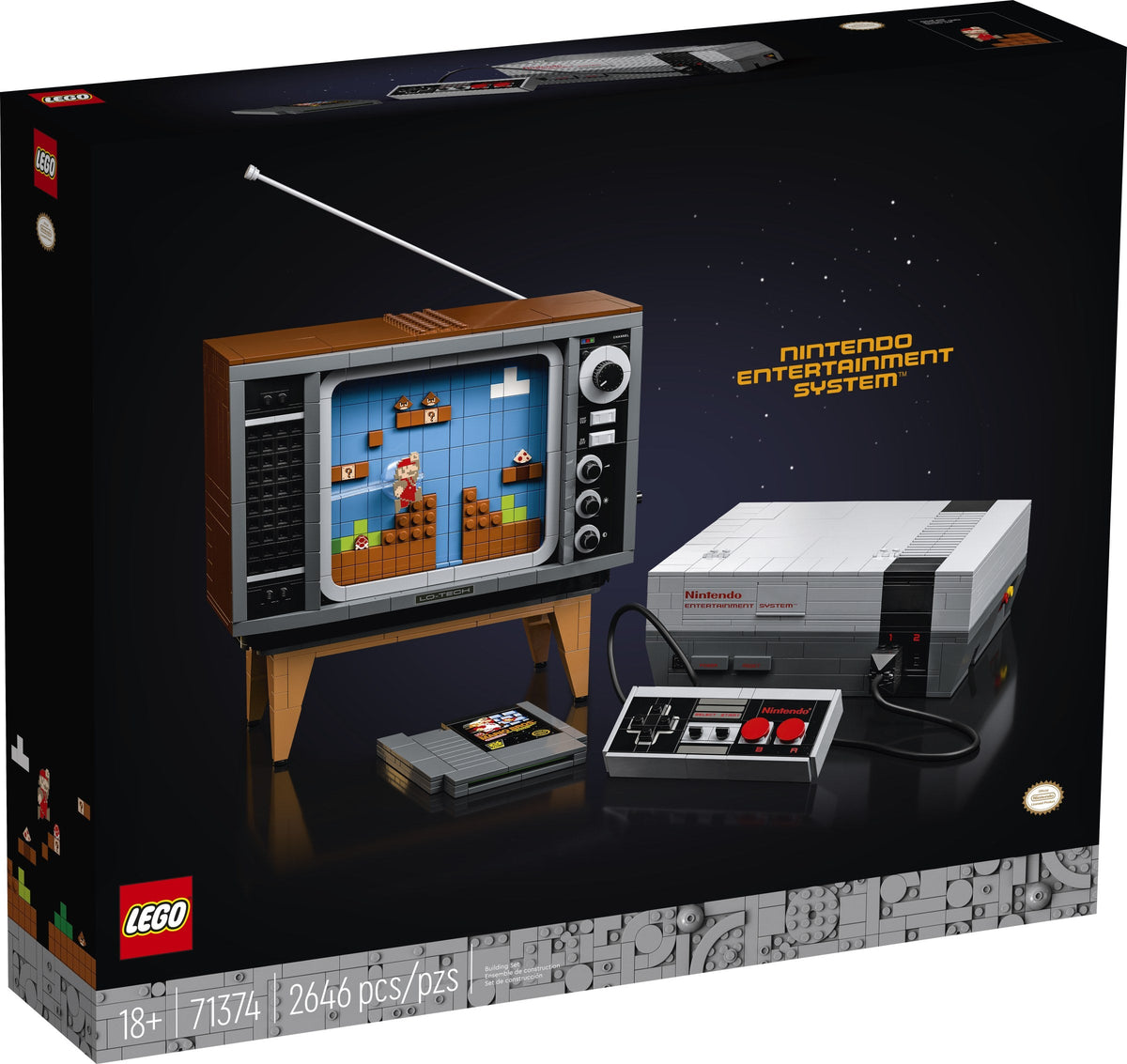 71374 Nintendo Entertainment System (Retired) (New Sealed) product image 1, provided for visual reference and product detail