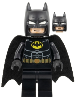 SH886 Batman - Black Suit, Gold Belt, Cowl product image 1, provided for visual reference and product detail review