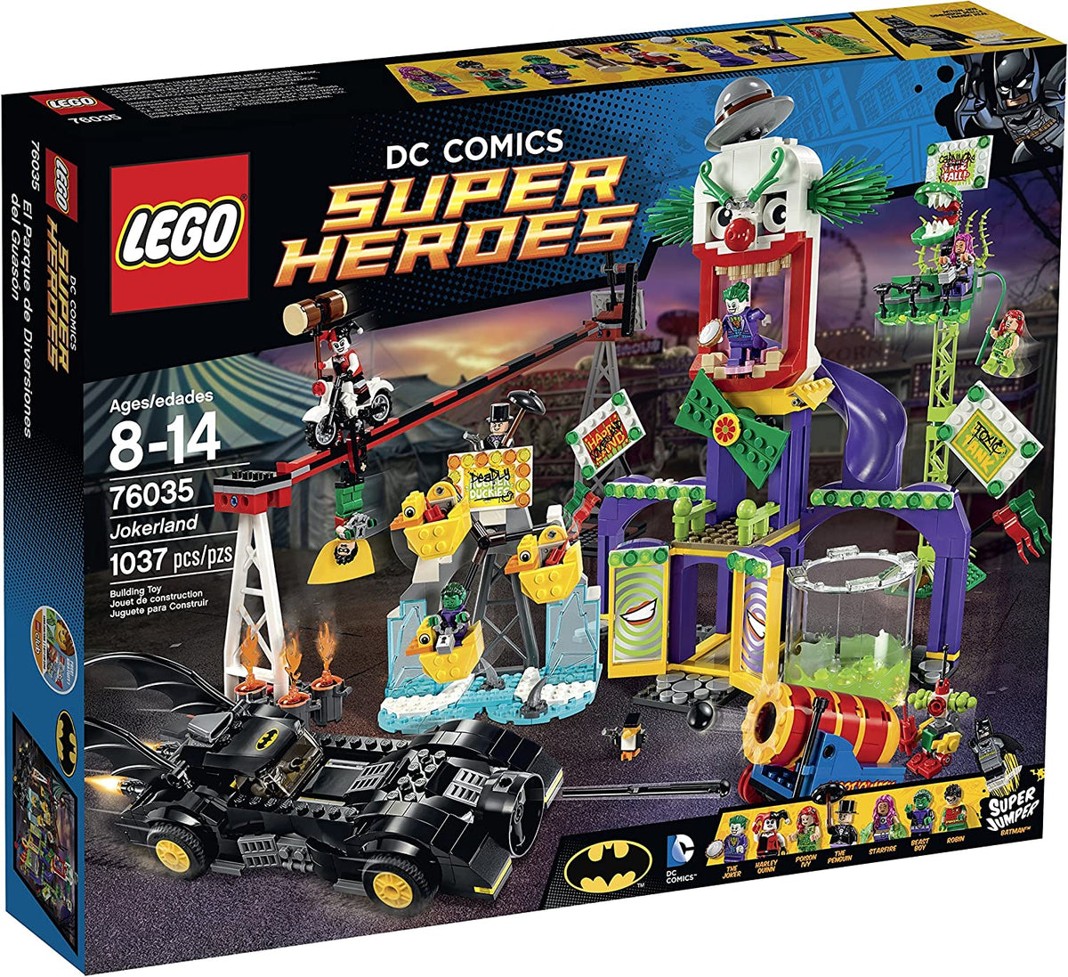 76035 LEGO Batman Jokerland (Retired) (Certified Complete) *Sealed Bags product image 1, provided for visual reference and