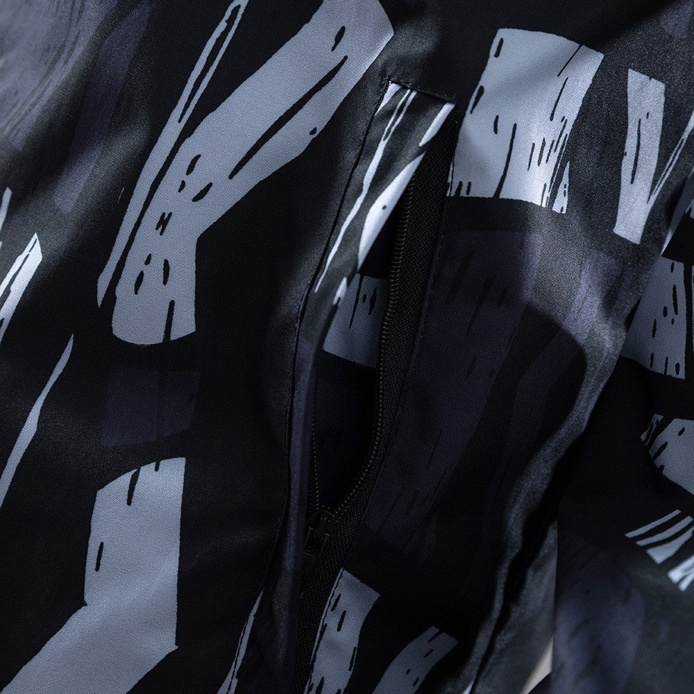 Arsenal Windbreaker 2025/26 Black Grey Football Kit product image 3