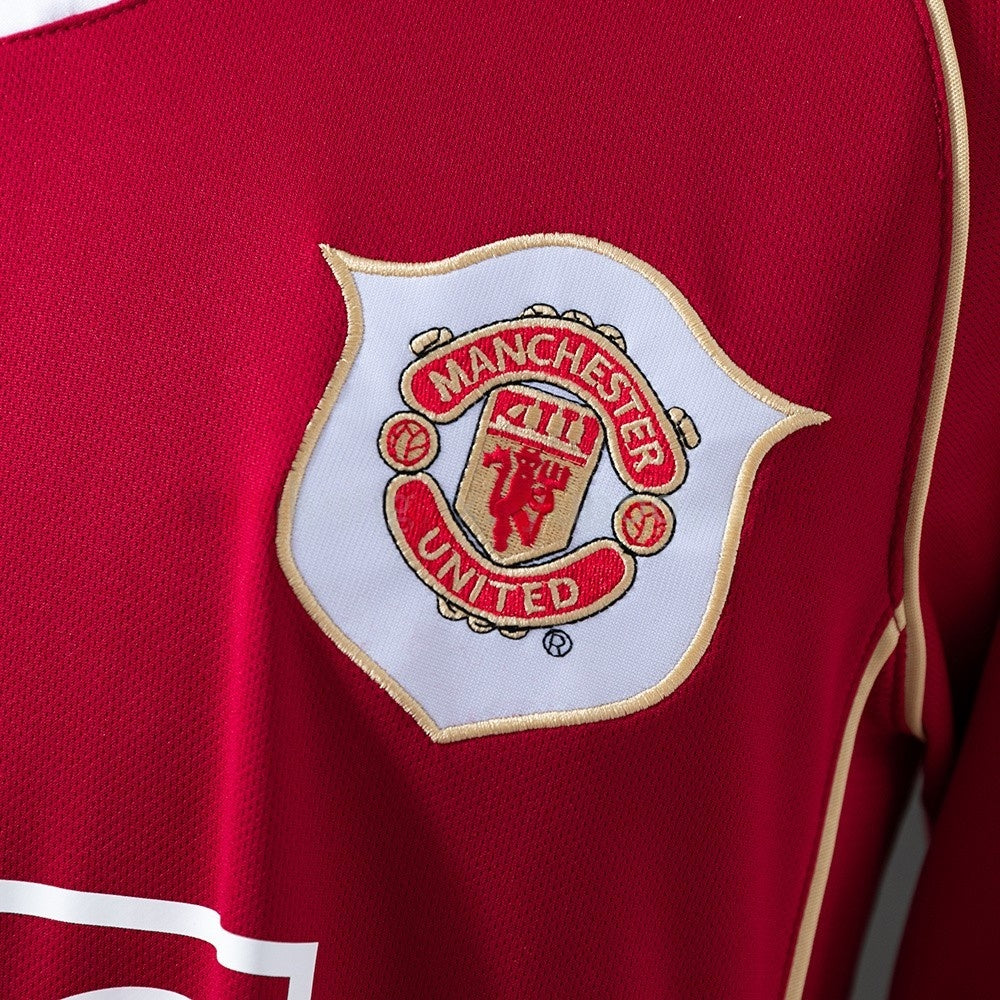 Manchester United Jersey 2006/07 Home Retro Football Kit product image 6