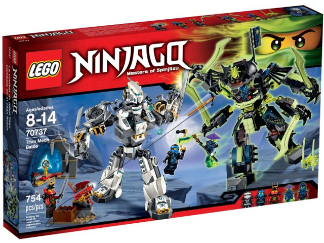 70737 Titan Mech Battle (Retired) (Certified Complete) product image 1, provided for visual reference and product detail