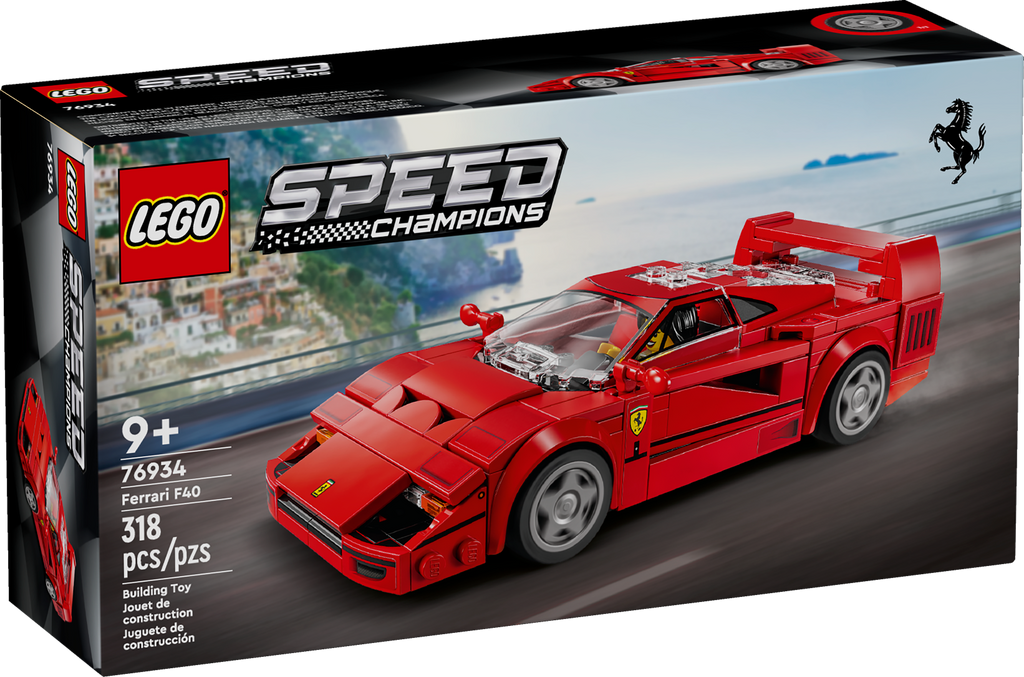 76934 LEGO Ferrari F40 Supercar product image 3, provided for visual reference and product detail review
