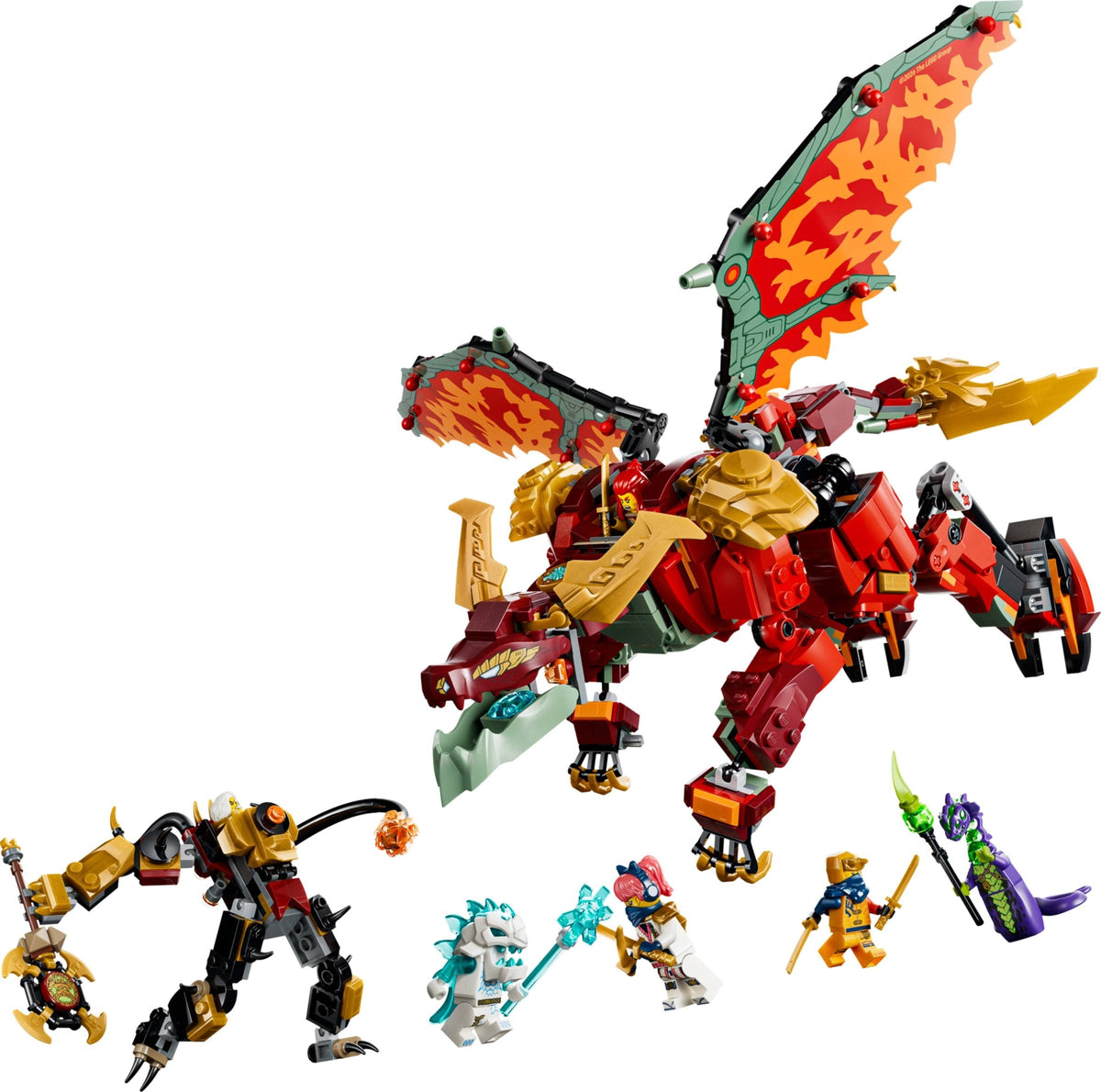 71868 Wyldfyre's Transforming Dragon Mech product image 2, provided for visual reference and product detail review