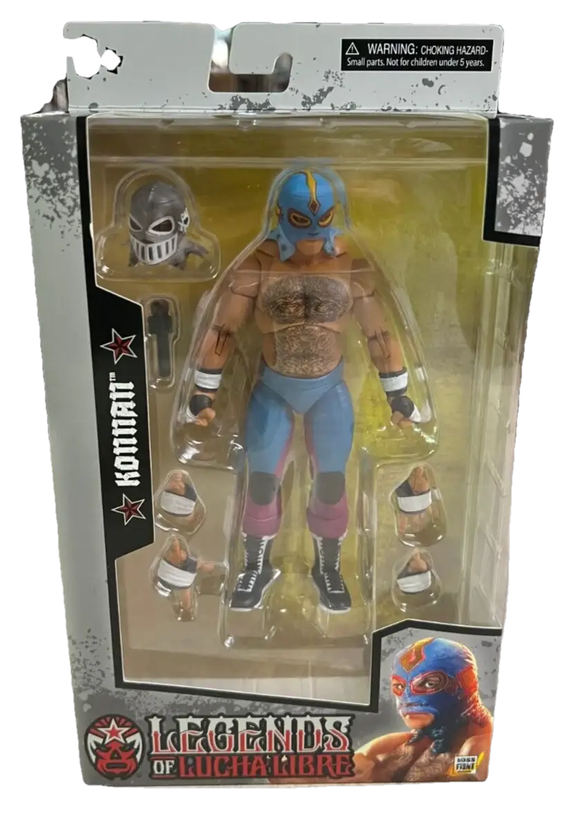 Konnan 6" (Legends of Lucha Libre, Boss Fight Studio) product image 2, provided for visual reference and product detail