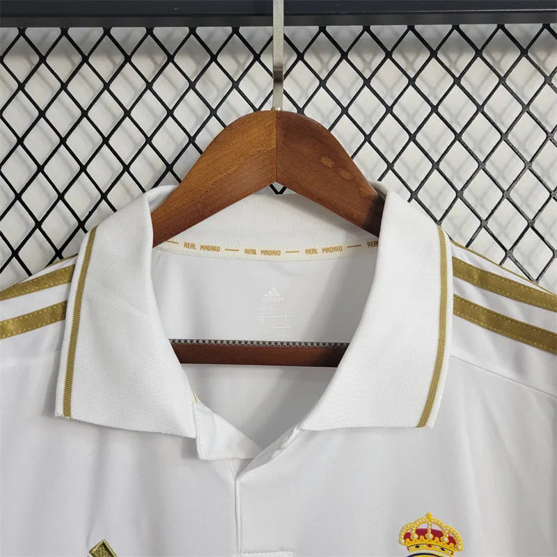 Real Madrid Jersey Home Kit 2011 2012 Retro Long Sleeves product image 6