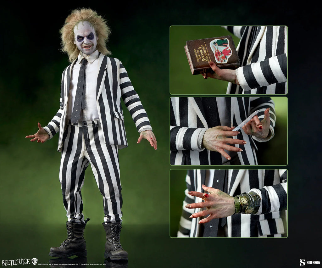 Beetlejuice 1/6 Scale (Sideshow, Universal Studios) product image 3, provided for visual reference and product detail review