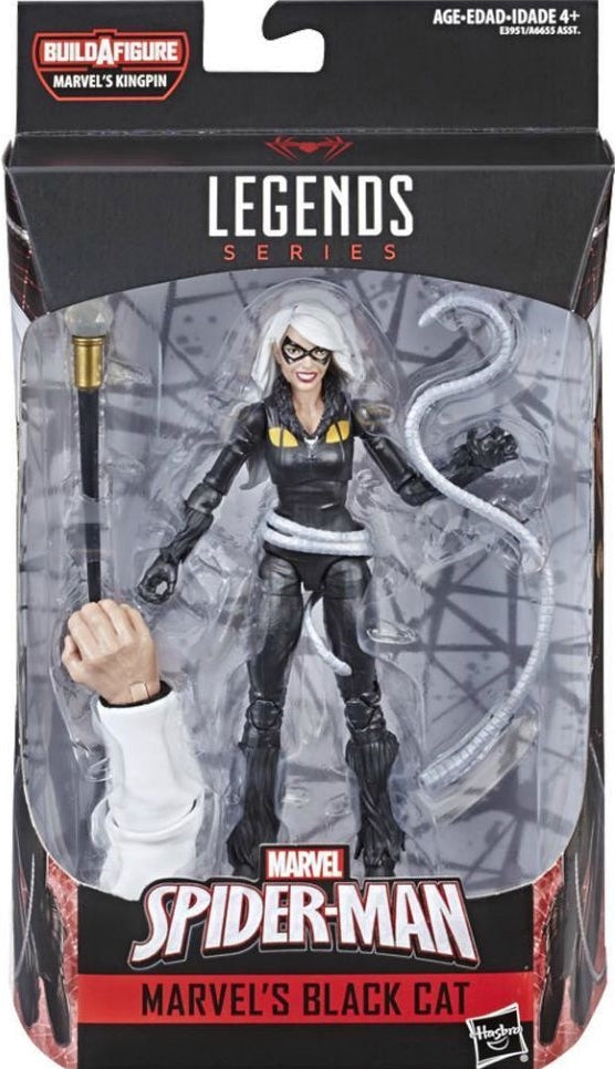 Black Cat BAF Kingpin (Marvel Legends, Hasbro) product image 1, provided for visual reference and product detail review