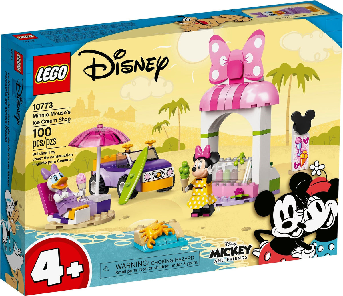 10773 Minnie Mouse's Ice Cream Shop (Retired) (New Sealed) product image 1, provided for visual reference and product detail