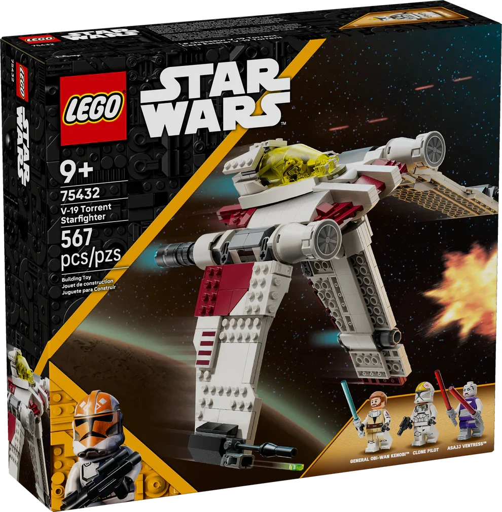 75432 V-19 Torrent Starfighter product image 3, provided for visual reference and product detail review