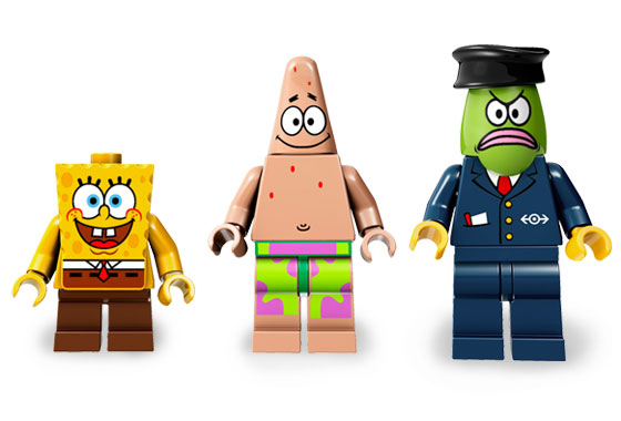 3830 LEGO Spongebob: The Bikini Bottom Express (Retired) (Certified Complete) product image 3, provided for visual reference