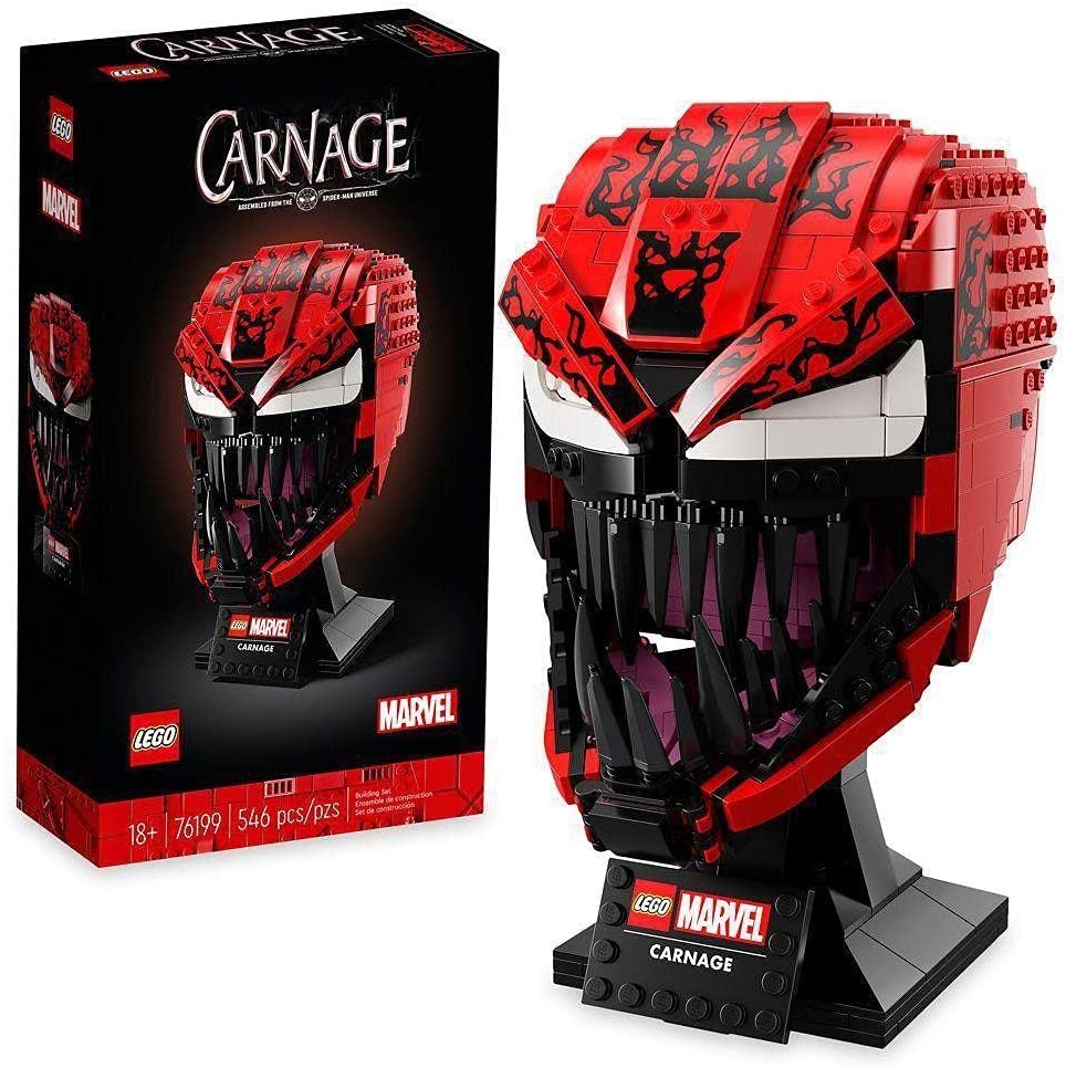 76199 Carnage Bust (Retired) (Sealed Bags) product image 1, provided for visual reference and product detail review