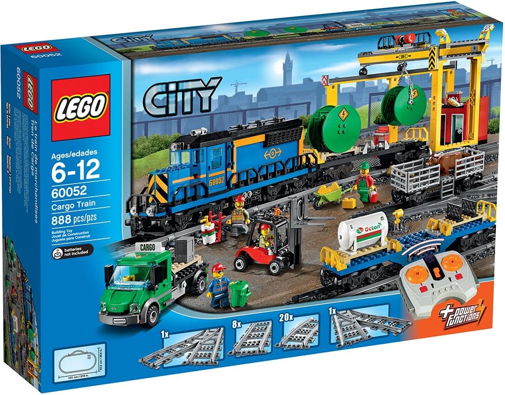 60052 LEGO City: Cargo Train (Retired) (New Sealed) product image 1, provided for visual reference and product detail review