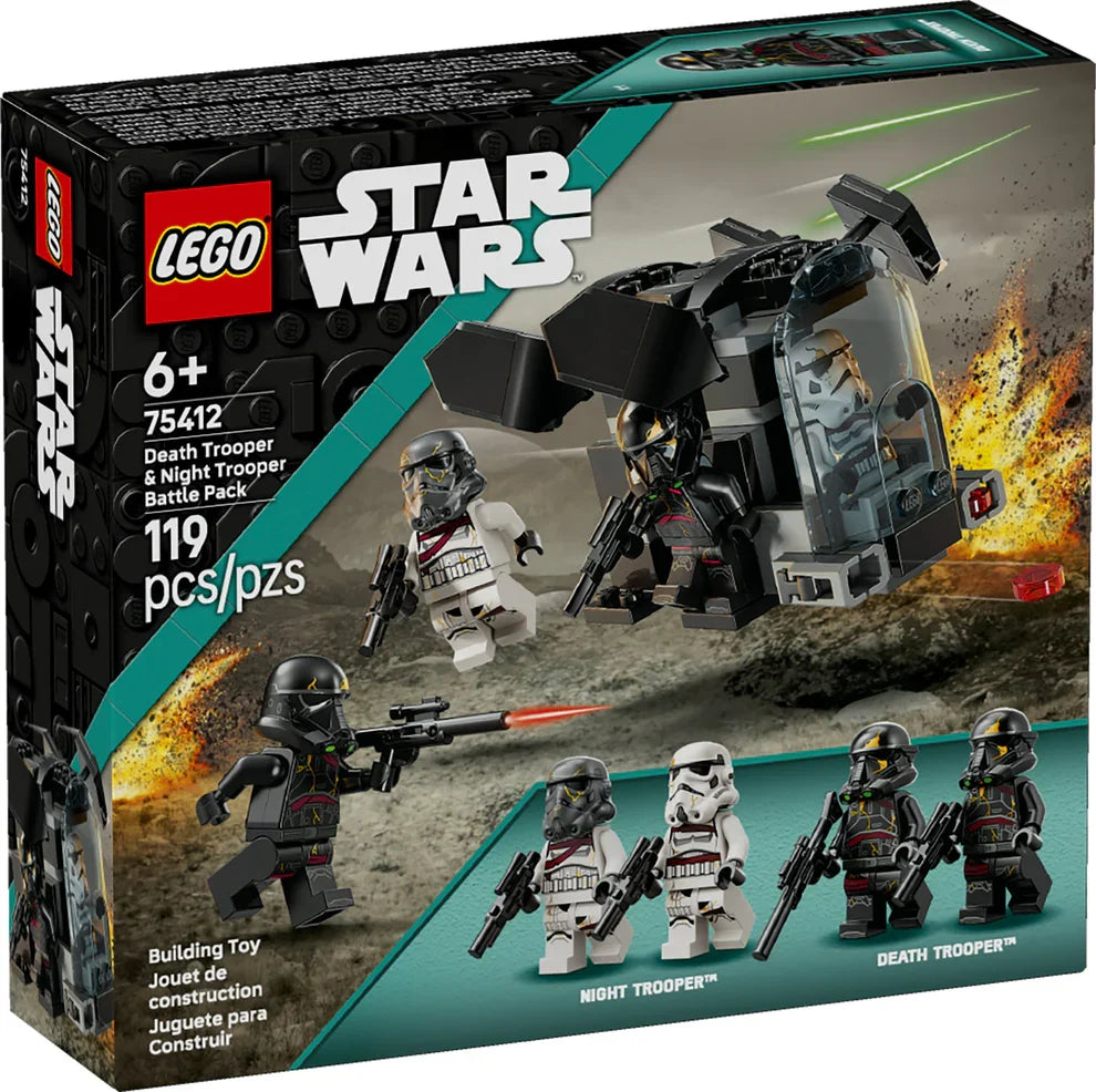 75412 Death Trooper & Night Trooper Battle Pack product image 3, provided for visual reference and product detail review