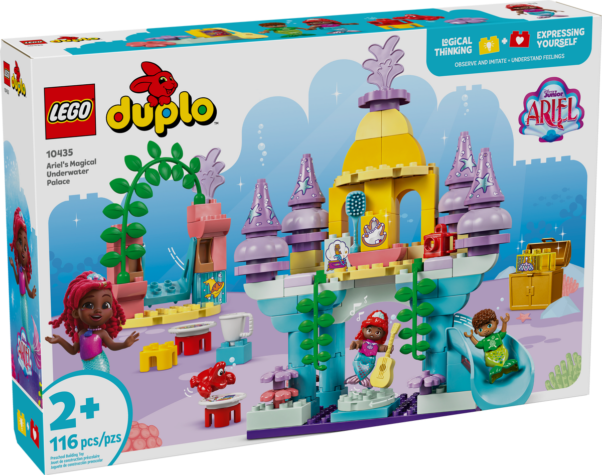 10435 LEGO Duplo Ariel's Magical Underwater Palace product image 3, provided for visual reference and product detail review
