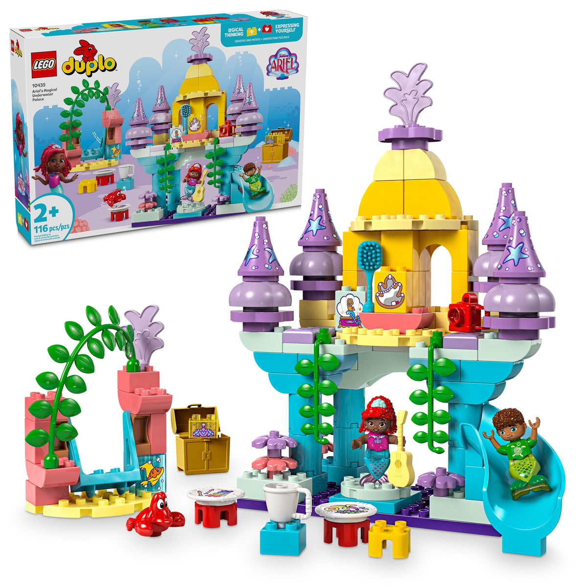 10435 LEGO Duplo Ariel's Magical Underwater Palace product image 2, provided for visual reference and product detail review