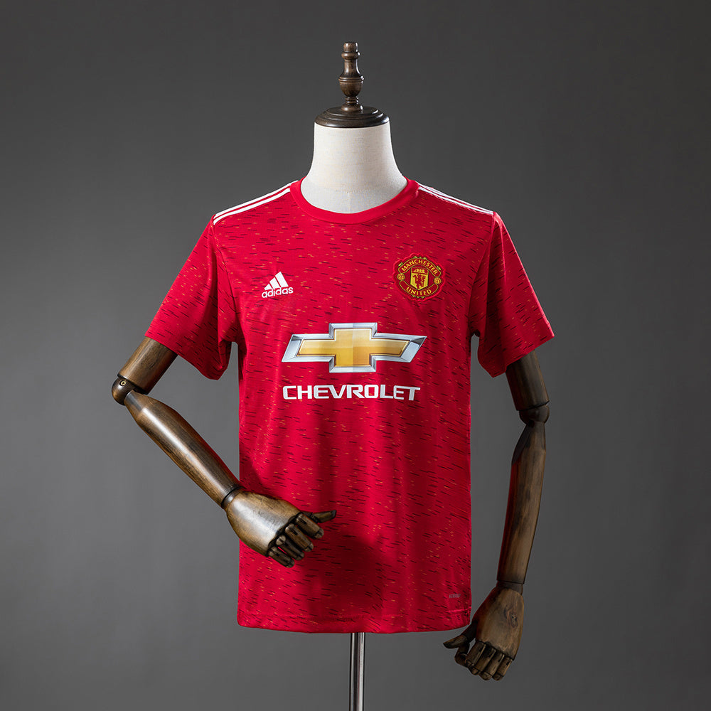Manchester United Home Jersey 2020-21 Retro Football Kit product image 1