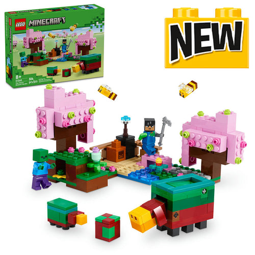 21260 LEGO Minecraft: The Cherry Blossom Garden product image 1, provided for visual reference and product detail review