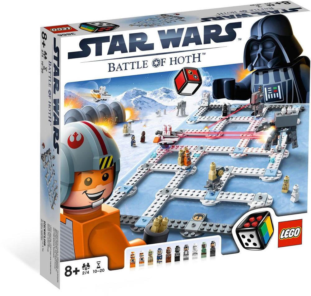 3866 Star Wars: The Battle of Hoth Game (Retired) (Certified Complete)