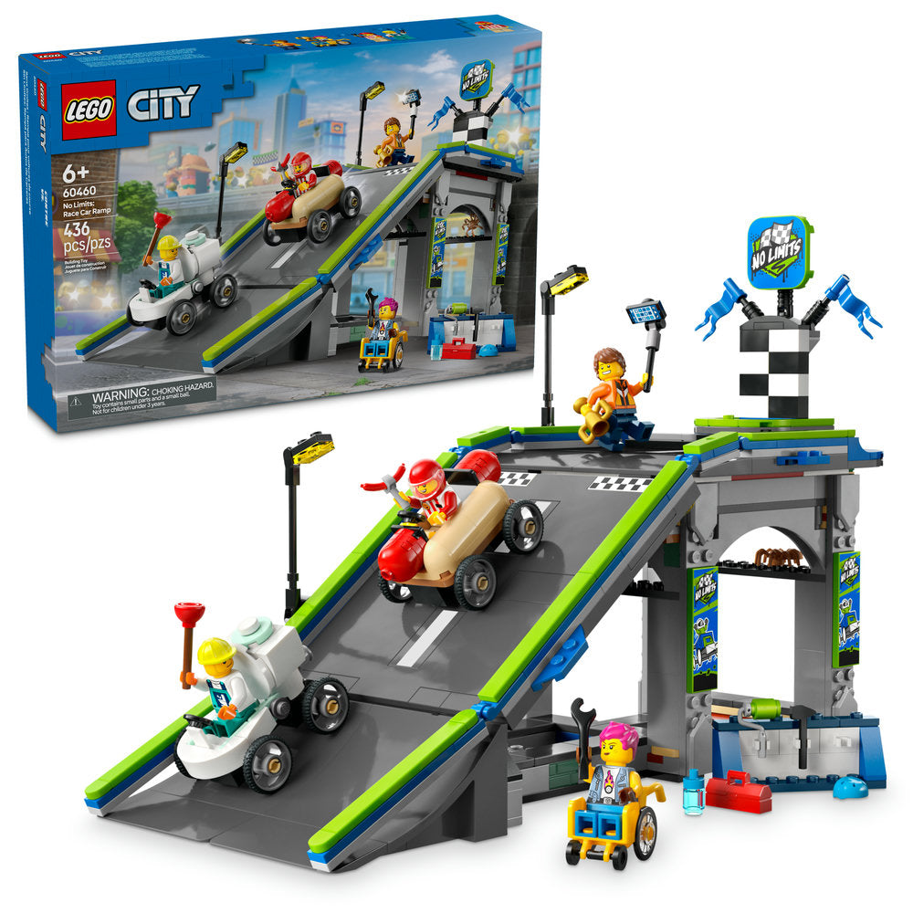 60460 No Limits: Race Car Ramp Track product image 1, provided for visual reference and product detail review