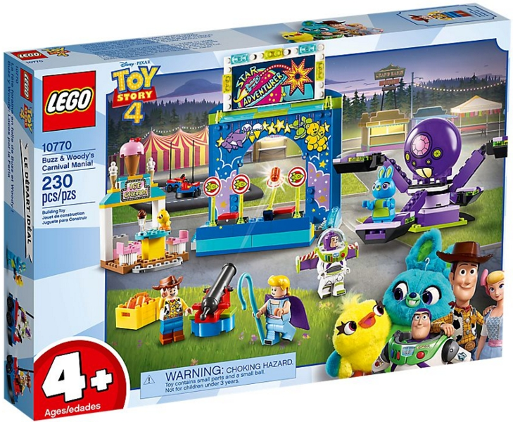 10770 Buzz & Woody's Carnival Mania! (Retired) (Certified Complete) product image 1, provided for visual reference and