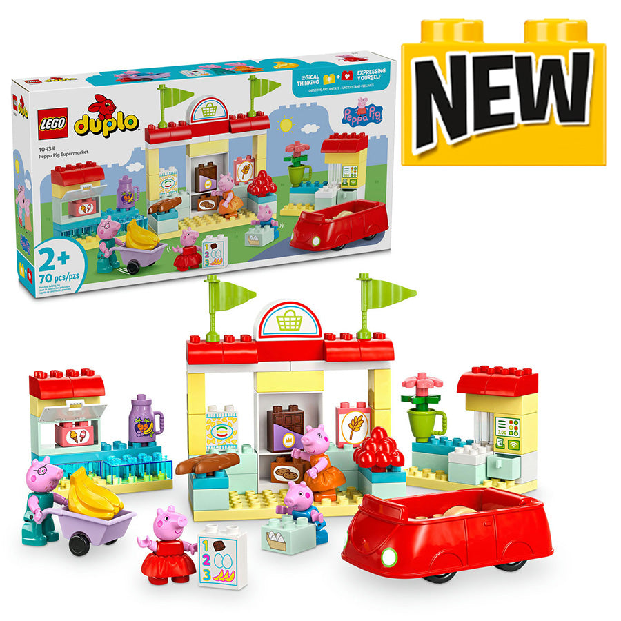 10434 LEGO Duplo Peppa Pig Supermarket product image 1, provided for visual reference and product detail review