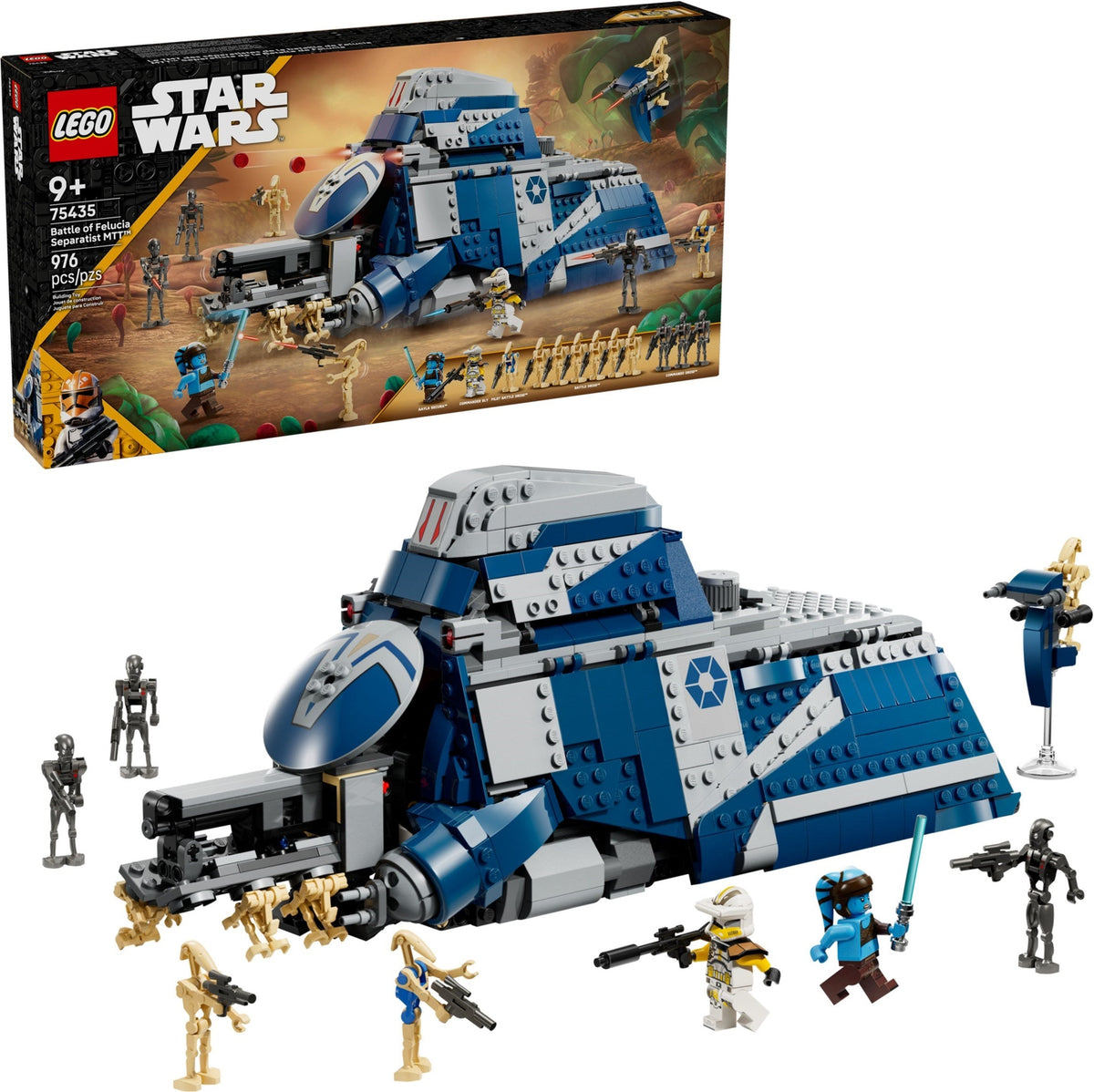 75435 Battle of Felucia Separatist MTT product image 1, provided for visual reference and product detail review