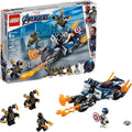76123 LEGO Marvel: Captain America: Outriders Attack (Retired) (Certified Complete) product image 1, provided for visual