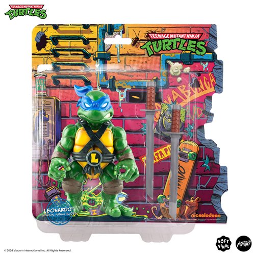 Leonardo Soft Vinyl (Mondo, TMNT Ninja Turtles) product image 1, provided for visual reference and product detail review