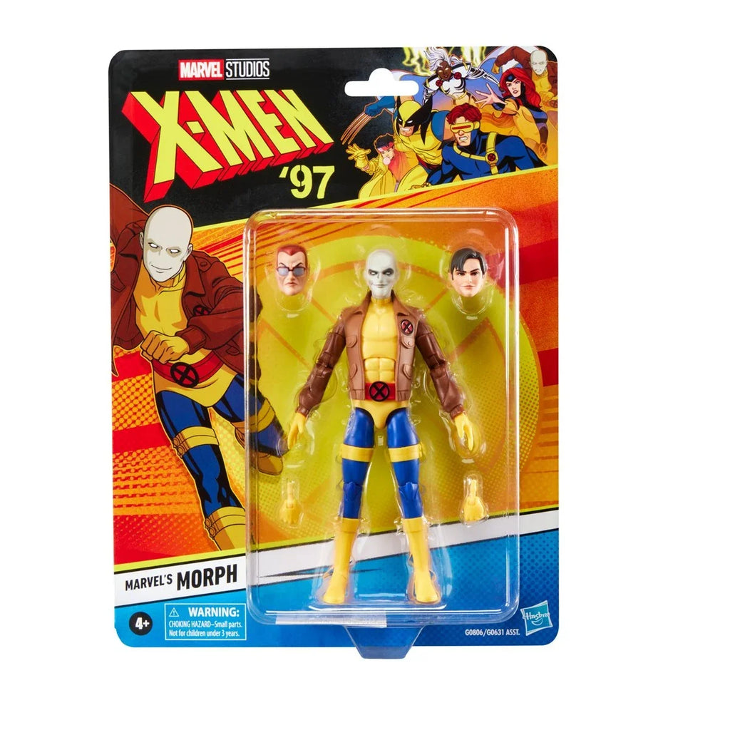 Morph X-Men 97 (Marvel Legends, Hasbro) SEALED product image 1, provided for visual reference and product detail review