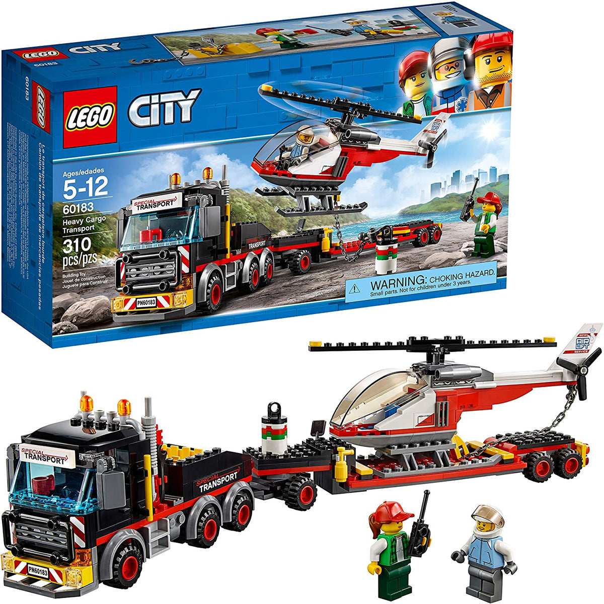 60183 LEGO City: Heavy Cargo Transport (Retired) (Certified Complete) product image 1, provided for visual reference and